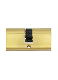 Cylinder lock Gold 71mm Gold/Black 71millimeter