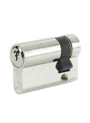 Cylinder lock Silver/Black 60millimeter