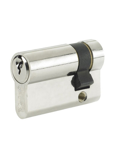 Cylinder Padlock Silver/Black 70millimeter