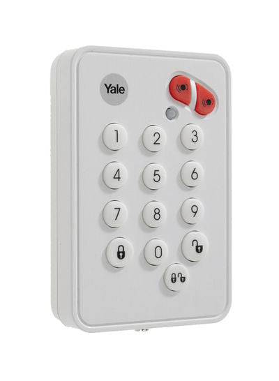 SR-KP Alarm Remote Keypad White 64x43x108millimeter