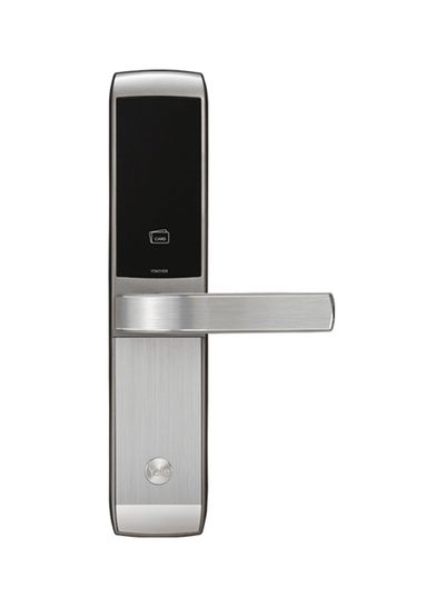 Digital Door Lock With RFID And Keypad YDM3168 Silver 311x64x26millimeter
