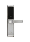 قفل باب رقمي مع RFID ولوحة مفاتيح YDM3168 فضي 311 × 64 × 26 ملم 