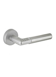 Digital Code Right Hand Handle Lock For Door Silver