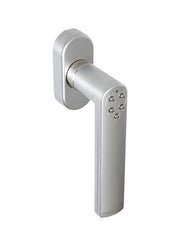 Digital Code Handle Lock For Window White