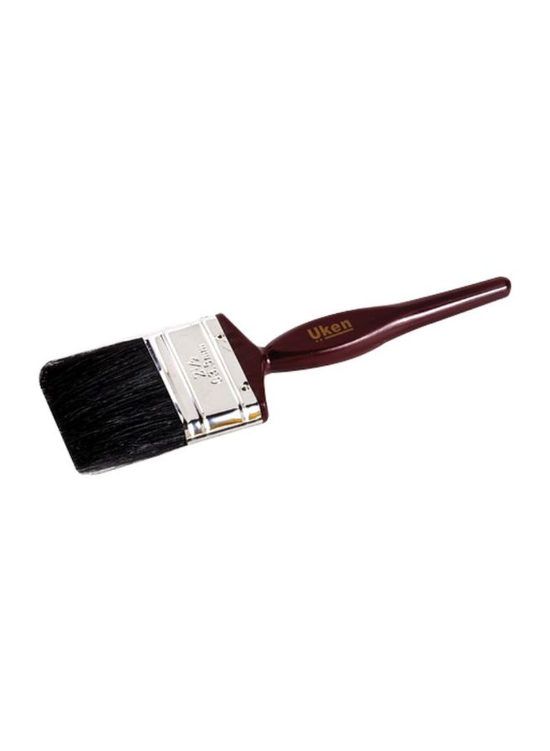 Wall Painting Brush Black/Silver/Maroon 1inch