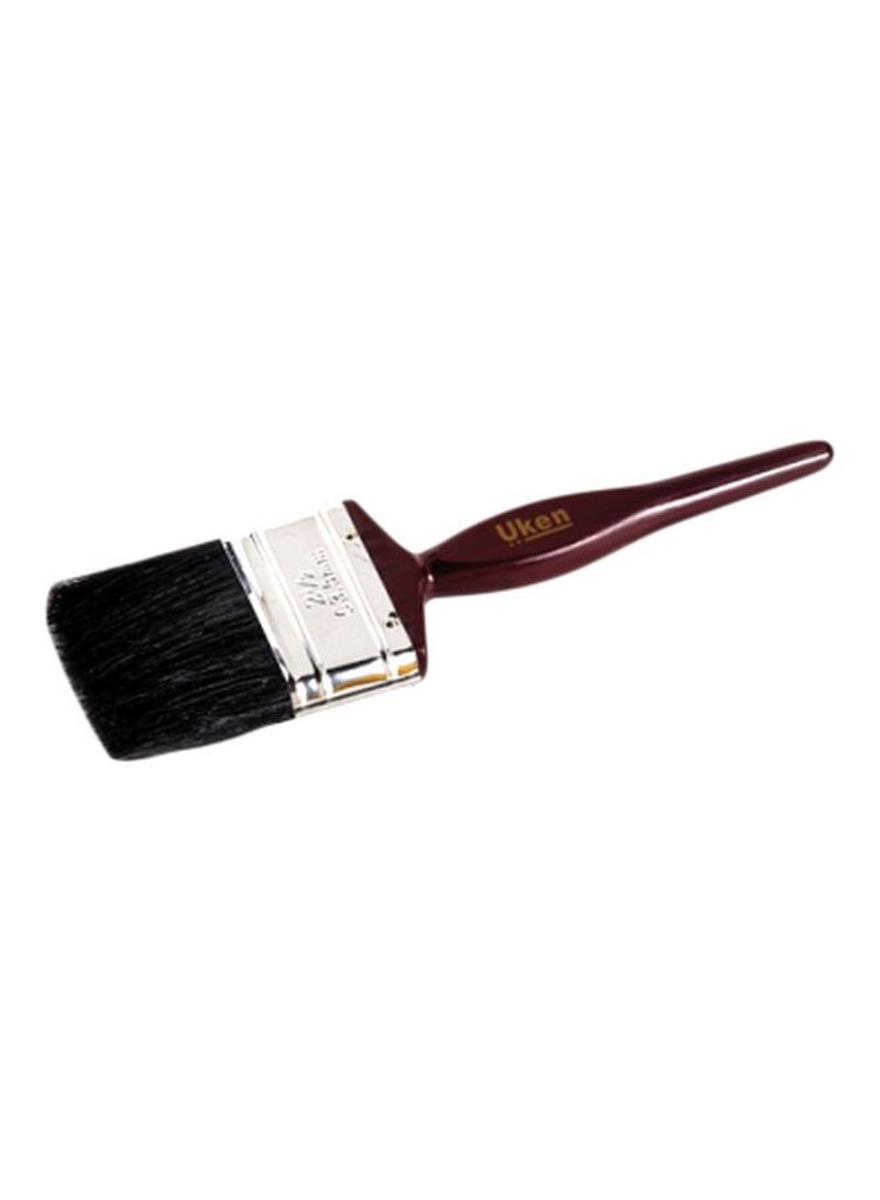 Paint Brush Black/Silver/Brown 2.5inch