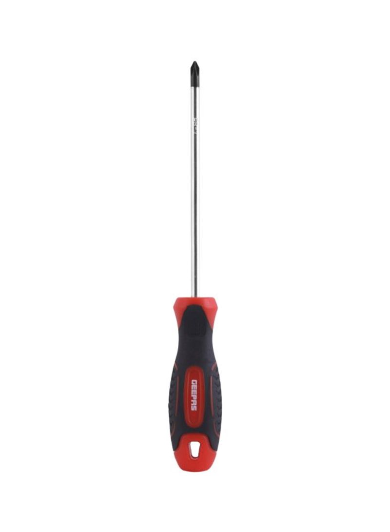 Precision Phillips Screwdriver Silver/Black/Red 1x125millimeter