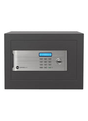 YSM/250/EG1 Yale Certified Home Safe With Digital Pin Keypad And Override Keys Grey 25x35x30cm