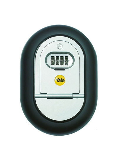 Secure Combination Key Access (Silver & Black) Multicolour 10millimeter