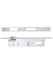 Narrow Style Lock-Roller Door Lock Silver 22millimeter