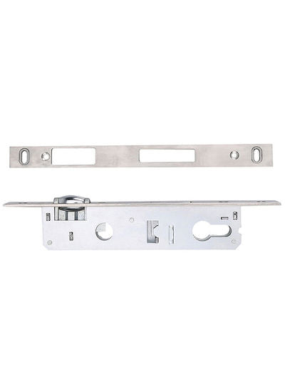 Narrow Style Lock-Roller Door Lock Silver 22millimeter