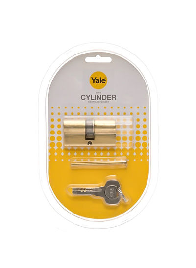 Yale Dimple Key Cylinder Lock Brass 60millimeter