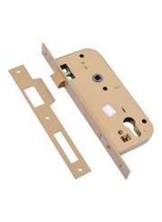 Yale Steel Mortice Lock only Brown 45mm