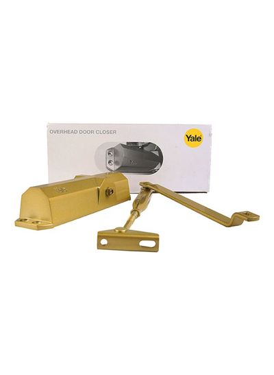Yale Overhead Automatic Door Closer Gold 23cm