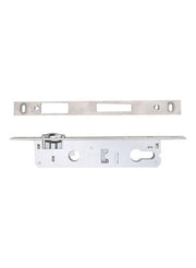 Yale Narrow Roller Door Lock Silver 22mm