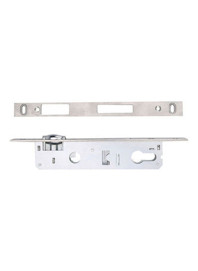 Yale Narrow Roller Door Lock Silver 22mm