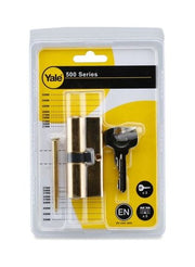 Yale Cylinder 70mm Brass (35-35) 10-0502-3535-00-02-01 Blister