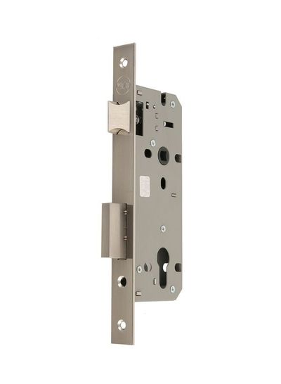 Yale Mortise Lock +Cylinder Lock  63mm Silver 19millimeter