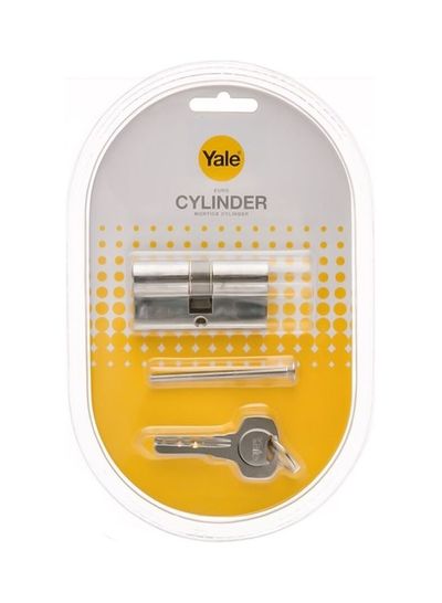 Yale Cylinder Dimple Key Chrome 70millimeter