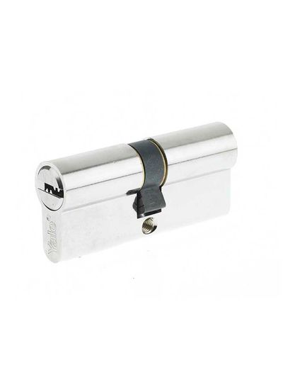 Dimple Key Door Cylinder Satin Nickel 60millimeter
