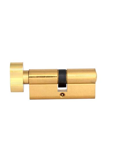 Euro Profile Key And Turn Door Cylinder Antique Brass 70millimeter