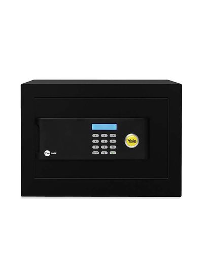 Home Security Safe With Pincode Access Black 25x35x30cm