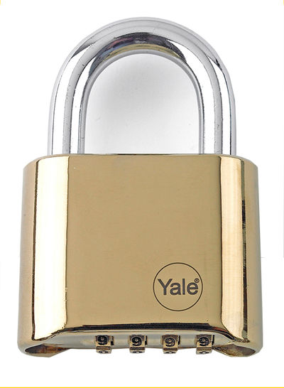 Yale Combination Padlock Gold 50mm Y126/50/127/1