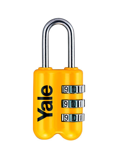 قفل سفر أصفر 23 ملم