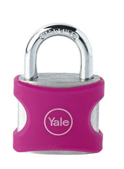 Aluminium Padlock Pink 38millimeter