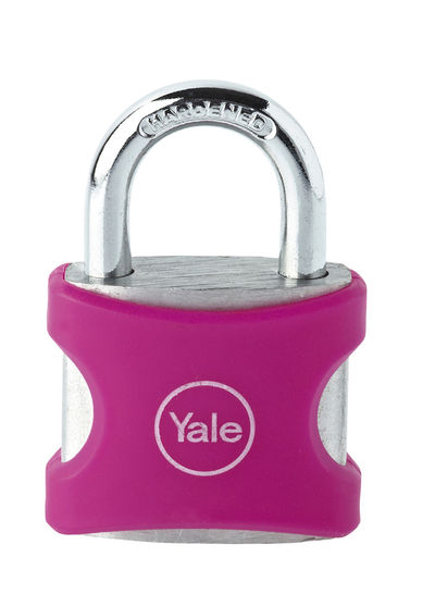 Aluminium Padlock Pink 38millimeter