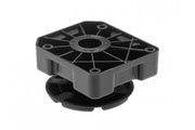 Leg ML heavy duty 500 kg h 50-75mm plastic black NEW