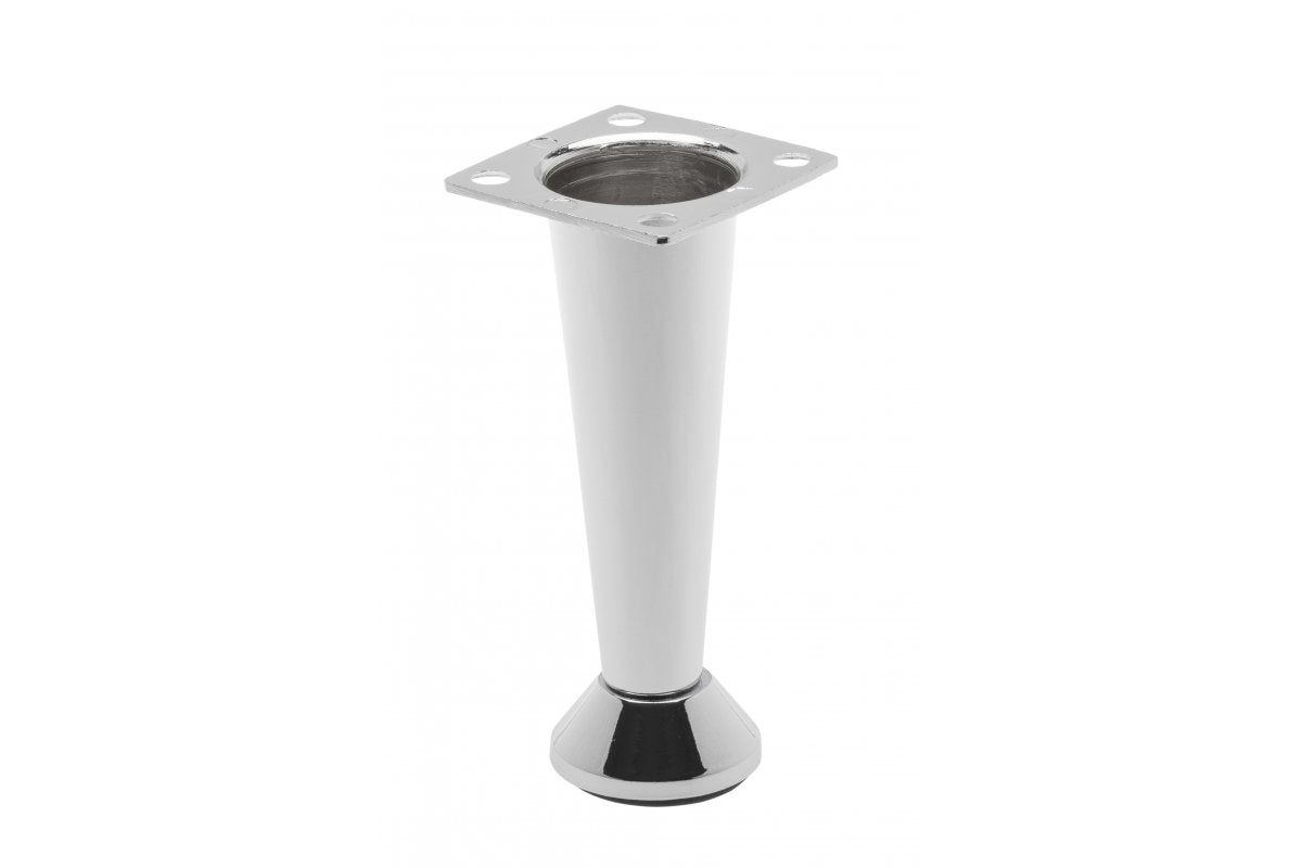 Zamak leg RIO H=100mm with adjustment ±2mm, chrome