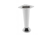 Zamak leg RIO H=100mm with adjustment ±2mm, chrome