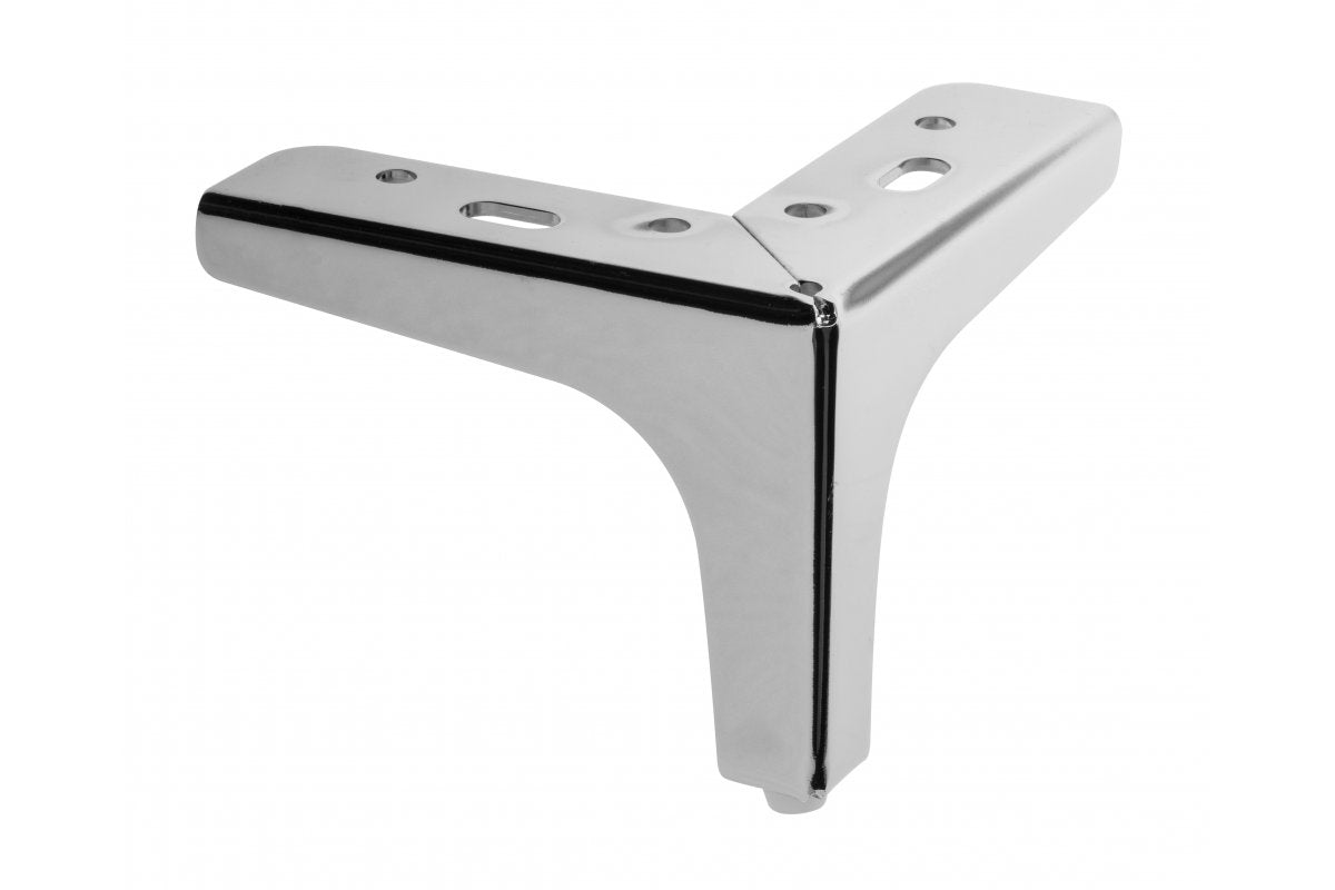 STGY steel foot, 135x135, h=100mm, chrome