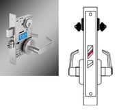 Cal Royal NM8060 US26D Extra H.D. Grade 1, Apartment Entrance Mortise Lockset - Satin Chrome