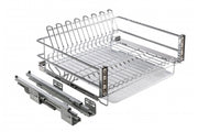 GTV MOVIX drainer drawer, 700, soft-close, without guides, front fastening, chrome