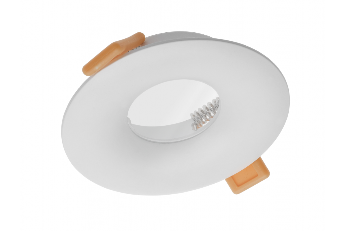 Ceiling spot fixture ALESSIO, IP54, round, white