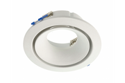 Ceiling spotlight CANNA, IP20, round, white