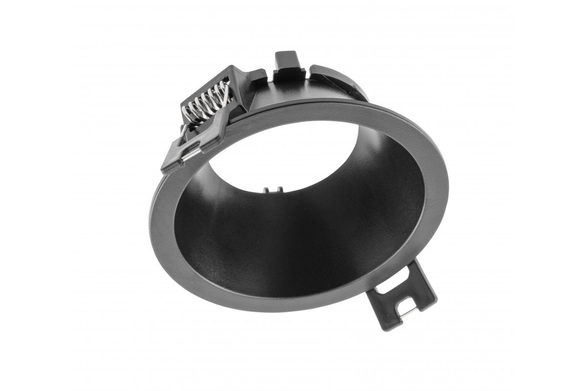 Ceiling spot light fixture KERLA, IP20, round, ?85x36mm, black