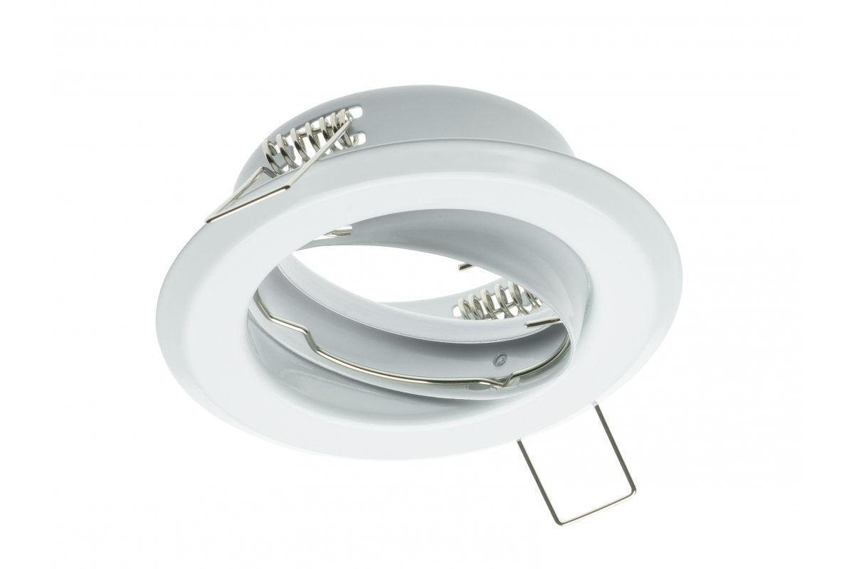 Ceiling spotlight PARMA III, IP20, round, white, angle adjustable