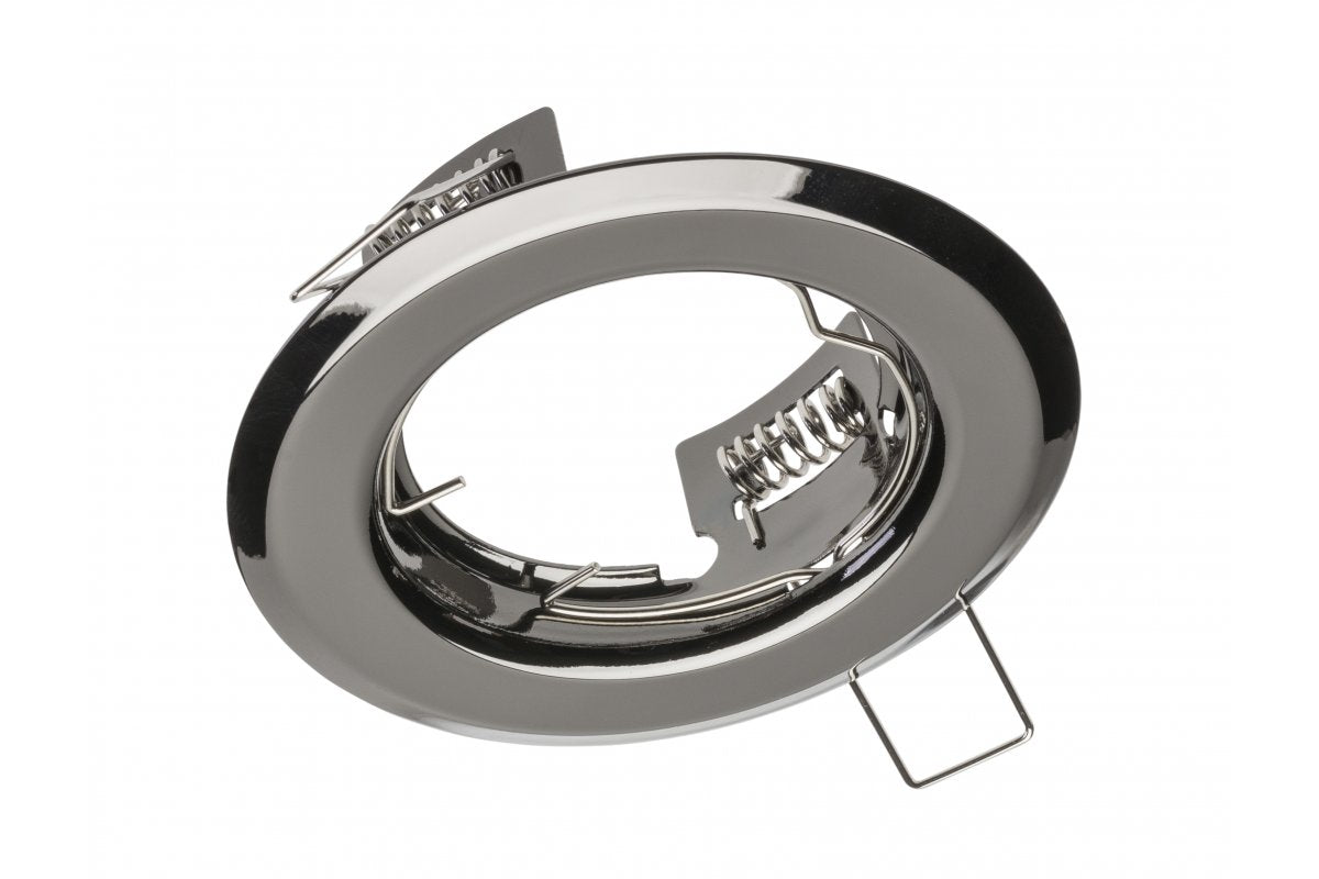 Ceiling spotlight PARMA III, IP20, round, black chrome