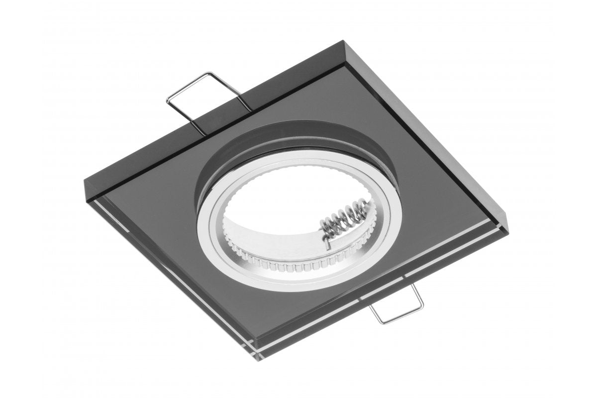 Ceiling spot light fixture PALACE II, IP20, square, black