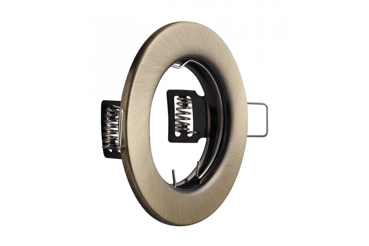 PARMA ceiling spot luminaire, IP20, round, inox, TYPE 2114