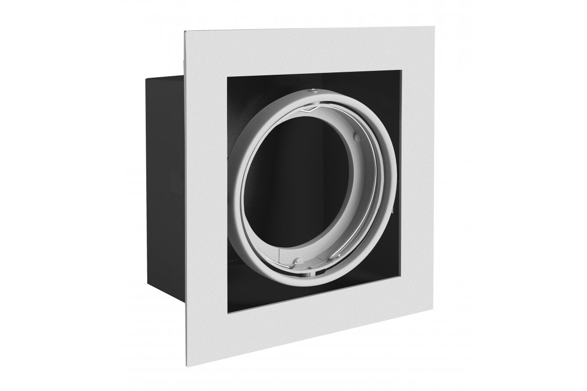 Fixture PIREO recessed, SINGLE, gray/gray