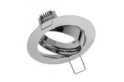 PORTO-K ceiling spot luminaire, IP20, round, chrome, angle-adjustable, TYPE 5515