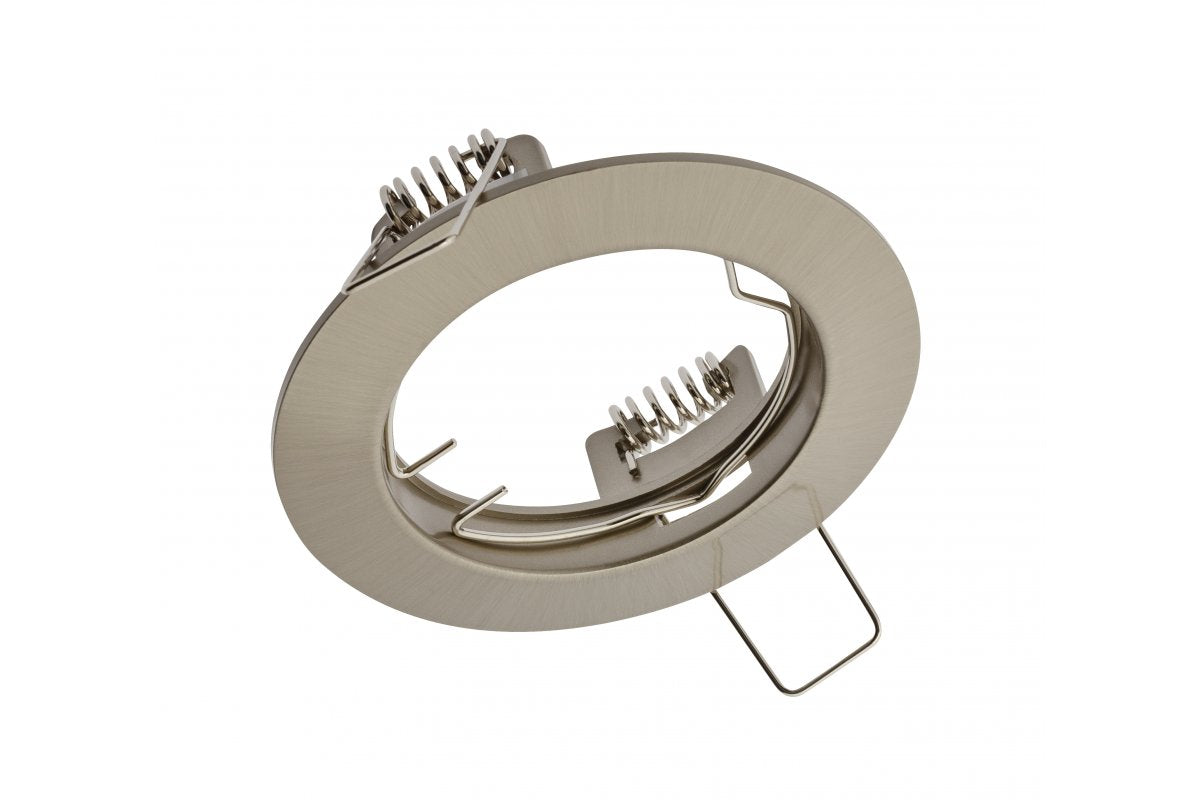 PORTO ceiling spot luminaire, IP20, round, inox, TYPE 5514