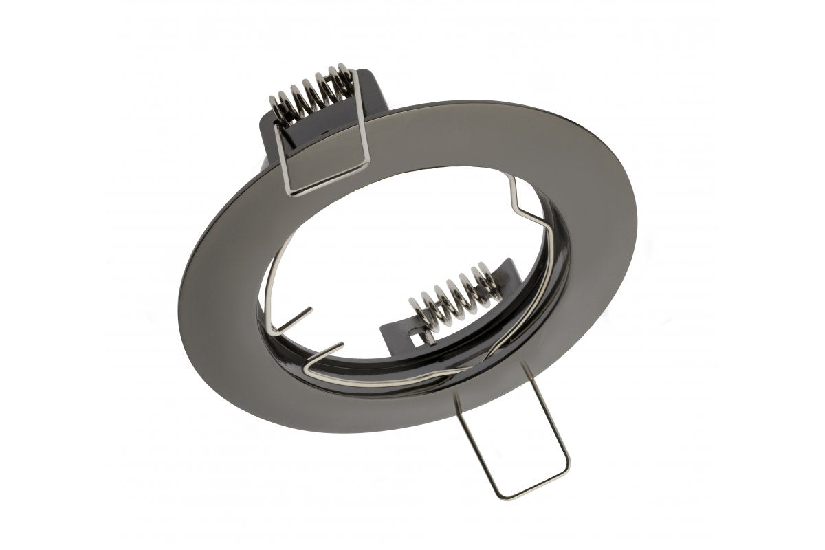 PORTO ceiling spot luminaire, IP20, round, black chrome, TYPE 5514