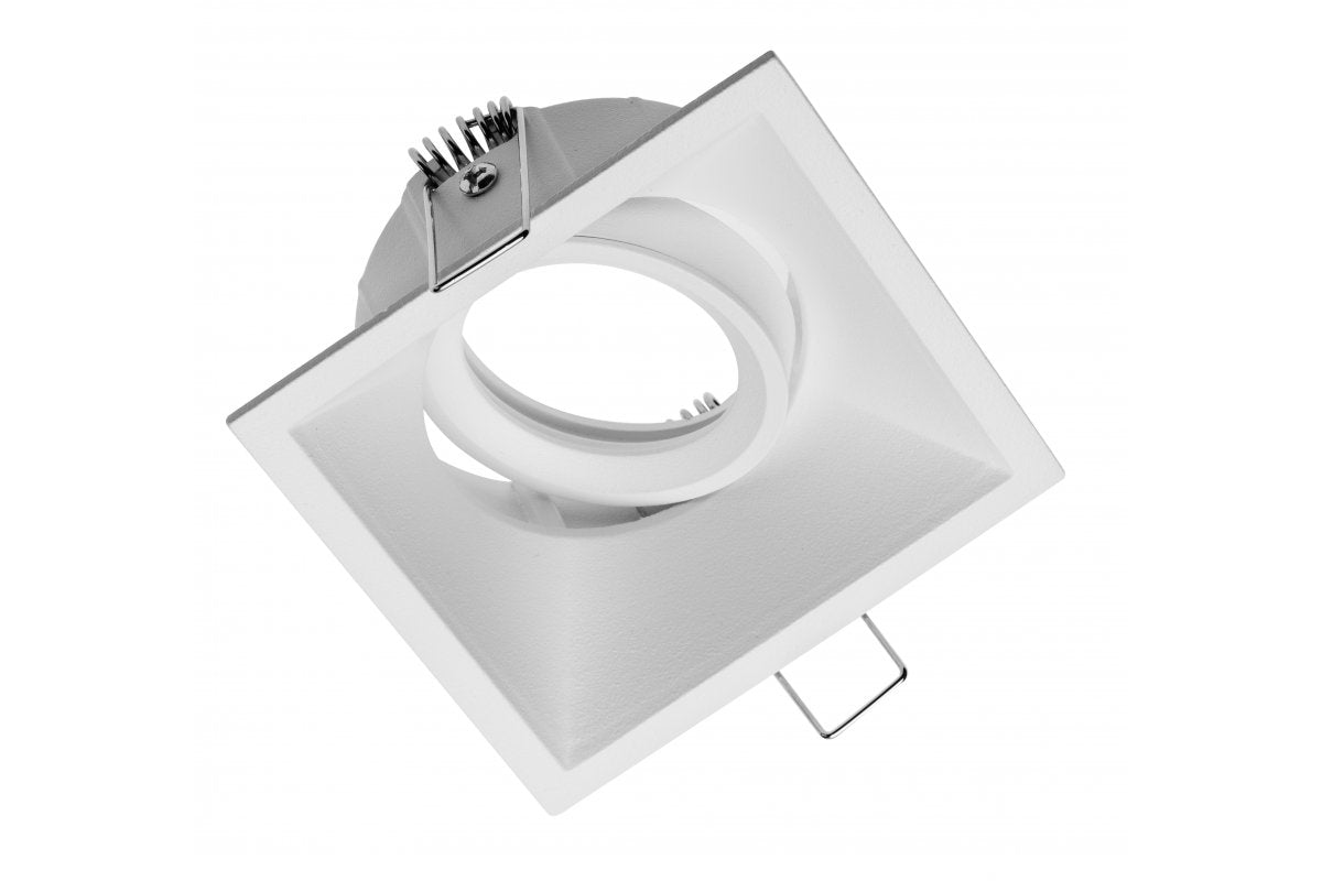 Ceiling fixture SALTO recessed, IP20, square, white housing