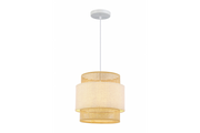 Ceiling luminaire ABRA, 6168, AC220-240V, 50/60Hz, 1*E27, max.40W, IP20, avg. 40 cm, cream