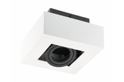 Ceiling fixture ASTER, AC220-240V, 50/60 Hz, GU10, max.20W, IP20, aluminum,  single, white